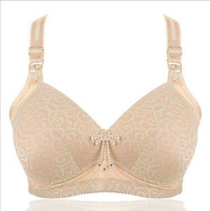 Women's Wire-Free Full Cup Bra Adjustable Straps Y-Back Three Hook-and-Eye Closure Breathable Spandex/Nylon - Product Image 1