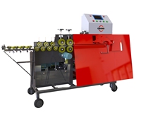 Nouvelle machine à cintrer les étriers automatique CNC 2025, à moteur, double direction, pour barres d'armature de 6 à 12 mm, en acier inoxydable, haute sécurité