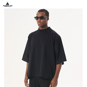 T-shirt pour homme de haute qualité à col rond, 100% coton, séchage rapide, design décontracté et ajusté, manches simples, prix bas - Product Image 3