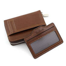 Portefeuille élégant et tendance pour homme en cuir synthétique, fin, à double pli, porte-cartes, organisateur de monnaie durable, portefeuille de mode pour homme - Product Image 6