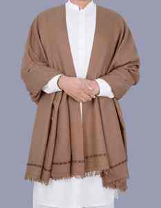 Men Winter <b>Wool</b> Shawl Soft Warm Breathable Traditional Solid Color Office Formal <b>Wrap</b> - Product Image 3