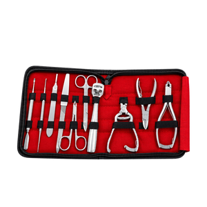 Juego de Instrumentos de Podología de Acero Inoxidable Ariston International con Tijeras Quirúrgicas para Cirugía de Pies y Cuidado Profesional de los Pies - Product Image 1