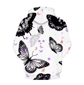 Sweat à capuche de qualité supérieure 100% coton, style sweat à capuche personnalisé - Product Image 4