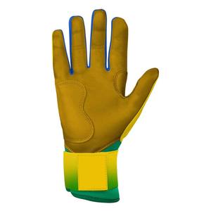 Gants de baseball en cuir de cabretta de qualité supérieure Poignées de main Sangle de poignet réglable Respirant Taille personnalisée Gants de frappe de baseball - Product Image 6