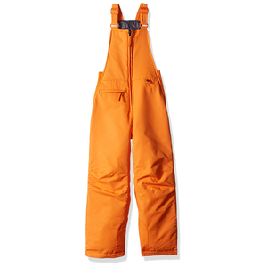 Pantalones de esquí impermeables para niños, con forro polar, bolsillos con cremallera, correas ajustables en los hombros, peto de esquí para invierno. - Product Image 3