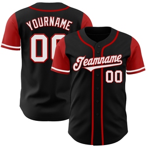 Maillot de baseball authentique OMMIZ INDUSTRY personnalisé, blanc à fines rayures, blanc-noir, le plus vendu en gros - Product Image 6