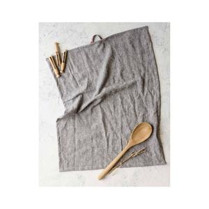 Certifié GOTS 100% torchons brodés en coton biologique Keep It Simple Quotes Printed Custom Golf Hanging for Home Use - Product Image 2