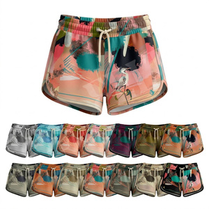 Shorts de sport confortables à compression pour femmes, sans coutures, pour musculation et bodybuilding, effet ventre plat, push-up, OEM ODM - Product Image 1