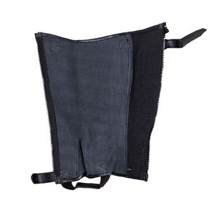 Custom High Quality Horse <b>Riding</b> <b>Chaps</b> in Synthetic Leather Half <b>Chaps</b> in Black Brown Color Custom Horse Accessories - Product Image 5