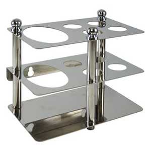 <b>Wall</b> Mounted Stainless Steel <b>Toothbrush</b> <b>Holder</b> With Cylindrical Cup And Circular Cutouts Modern Bathroom Organizer <b>For</b> Dental - Product Image 5