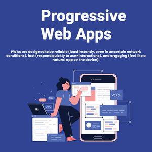 Applications Web Progressives : Ajout au menu d'accueil du téléphone, Retour rapide, Sans application, Développement d'applications mobiles pour la vente à l'exportation - Product Image 1