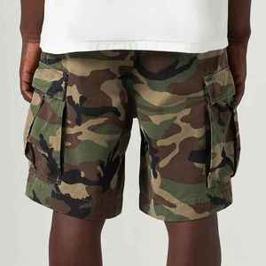 Men Customise <b>Cargo</b> Shorts Oversized <b>Camouflage</b> Side Pockets Sweatpants Plus Size Outdoor Pants for Men - Product Image 2