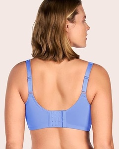 Sujetador sin costuras transpirable y fino para mujer, sin aros, copa completa, color liso, de elastano y nailon, sin espalda, soporte diario, lavable a máquina - Product Image 3