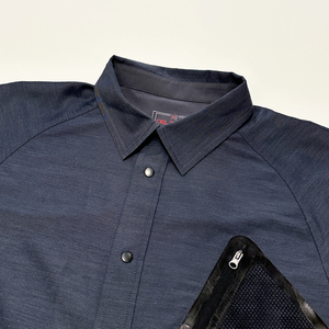 Chemise décontractée pour homme, respirante et anti-transpiration, couleur mélangée - Product Image 4