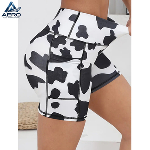 Shorts de Yoga de Cintura Alta para Mujer con Bolsillos, Transpirables y de Secado Rápido, Ideales para Fitness y Gimnasio - Product Image 2