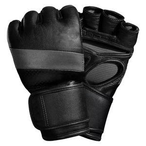 Guantes de Boxeo Profesionales de Medio Dedo, de Cuero PU, para Entrenamiento de Artes Marciales Mixtas, Karate, Muay Thai, Grappling y Sparring - Product Image 3