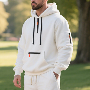 Factory Wholesale Custom Printed Embroidered 100% Cotton Fleece Lined <b>Hoodies</b> for Men and Women - Product Image 6