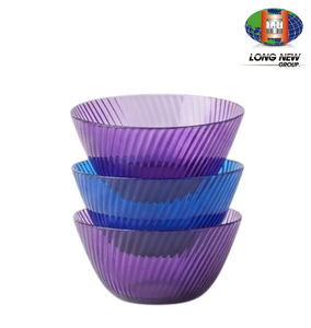 Bol en plastique PET réutilisable LONGNEW OEM |   Vaisselle légère de qualité alimentaire pour les repas quotidiens - Product Image 3