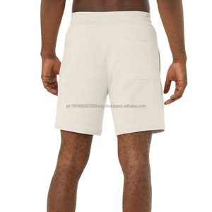 ZN-2025 Logo personnalisé Coton Spandex Poches arrière aux hanches Cordon de serrage Ceinture élastique Short de sport - Product Image 4