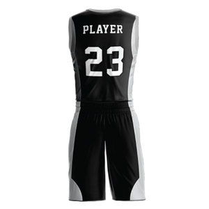 Tenue de basketball personnalisée à prix raisonnable, vêtements de sport, service OEM, maillot et short de basketball pour adultes, sublimation. - Product Image 2