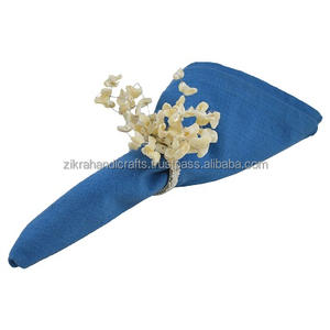 Anillo para servilletas de madera de diseño antiguo, soporte de tela de varios colores para decoración de mesa de comedor, diseño de Hotel y vacaciones - Product Image 5