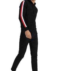 Sudadera con logotipo personalizado para correr con cremallera Cargo Jersey conjunto de chaqueta de chándal poliéster nailon Tech polar chándal para hombre - Product Image 1