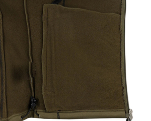 Gilet en polaire vert olive pour sport de plein air, chaud, pour l'hiver, pour l'entraînement des chiens, confortable, pour la chasse et le tir - Product Image 5