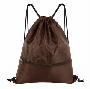 Bolsa Deportiva con Cordón de Microfibra, Más Vendida, con Bolsillo Frontal, Estilo 2026, Transpirable, de Alta Calidad, Servicio OEM - Product Image 3