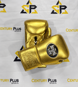 Guantes de Boxeo Profesionales de Cuero Vacuno Genuino, Sin Boxeo No Hay Vida, Guantes de Entrenamiento y Sparring con Cordones, Guantes con Logotipo Personalizado OEM - Product Image 2
