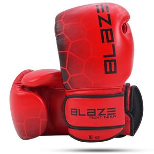 Guantes de Boxeo de Cuero Genuino al por Mayor para Entrenamiento de Boxeo, Sparring, Muay Thai, Kickboxing, MMA, Bagwork con Cierre de Velcro - Product Image 3