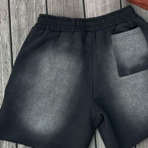 Shorts pour hommes en tissu délavé, respirants, séchage rapide, service OEM, personnalisables - Product Image 3