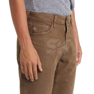 Pantalones Vaqueros para Hombre, Talla Personalizada, Transpirables, para Uso en Exteriores, Venta al Por Mayor, 100% Algodón - Product Image 6
