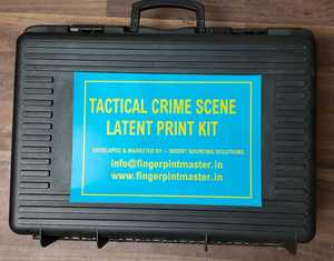 Kit d'empreintes digitales latentes pour scène de crime, kit de collecte d'empreintes digitales d'expertise scientifique, étui portable pour l'investigation - Product Image 1