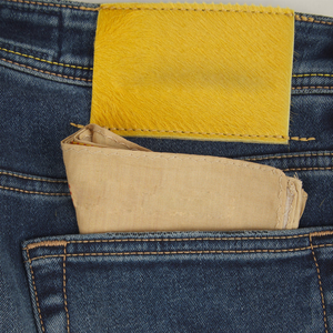 HAMIO SPORTS Customize <b>Men's</b> Coated Denim Cross-pants Low Waist Eco-Friendly Breathable Stretch <b>Drawstring</b> Fly Washed <b>Jeans</b> - Product Image 3