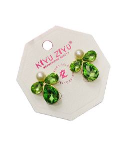 Hypoallergenic Alloy Gold Plated <b>Stud</b> <b>Earrings</b> for Women-Trendy and Durable Jewelry - Product Image 3