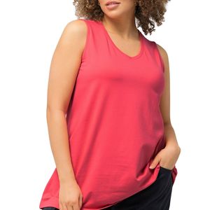 Camiseta sin mangas oversize con cuello redondo para mujer, estilo urbano de verano, transpirable, de punto, con estampado casual, chaleco deportivo - Product Image 4