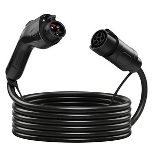 Cavo di Prolunga per Caricabatterie EV da 48 Amp, 21 Piedi, Compatibile J1772, 120V-240V, Cavo di Ricarica SAE per Veicoli Elettrici Lev - Product Image 1