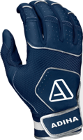 Gants de frappeur de baseball en cuir de haute qualité, fermeture auto-agrippante, ajustement standard, antidérapants, soutien flexible pour la main, protection rembourrée