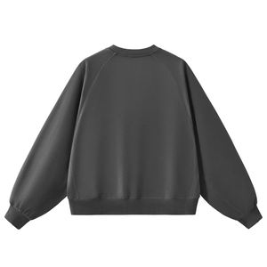 Sudadera Premium de 420 g para Hombre, Corte Holgado, Diseño con Paneles, 100% Algodón, Cuello Redondo - Product Image 2