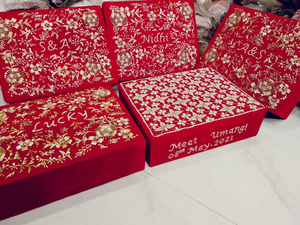 กล่องใส่เครื่องประดับไม้สี่เหลี่ยมสุดหรู งานแฮนด์เมด ดีไซน์สลักลายภายนอก ปรับแต่งสีได้ คุณภาพพรีเมียม - Product Image 2