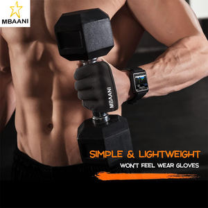 3/4 Finger Workout Gloves for Men Women, Full Palm Protection & Silicone Grip Gym for Weightlifting Exercise Smartwatch Friendly - Product Image 2