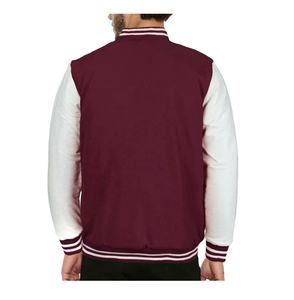 Chaqueta Varsity de Béisbol de Invierno para Hombre, Personalizada con Logotipo, de Alta Calidad, Estilo Letterman, Bordado Chenille, Forro Polar Largo, Estilo Urbano - Product Image 4