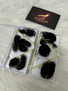 Extensions de cils méga 20D | Ventilateurs préfabriqués vaporeux | Salon de cils professionnel Fourniture d'extensions de cils OEM Prix d'usine - Product Image 4