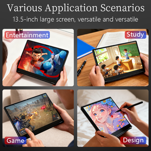Nueva Laptop Convertible 2 en 1, Tablet de 13.5 Pulgadas, Yoga N5095, Pantalla Táctil IPS de 2.2K, 12 GB de RAM, SSD de 512 GB, Plegable 360°, Metálica, con Windows 11 en Inglés - Product Image 5
