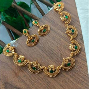 Ensemble de bijoux fins Heritage, collier en pierre Pota et collier Temple-10575576GR - Product Image 1