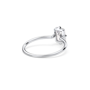 Bagues REYES personnalisées certifiées GRA en argent sterling 925 avec moissanite 0,98 carat pour femmes, bague de fiançailles solitaire, bijoux fins - Product Image 4