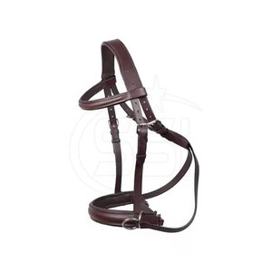 Premium Leather Comfortable Horse Bridle with Adjustable Headstall Customizable for Daily Riding and Training Sessions - Product Image 3