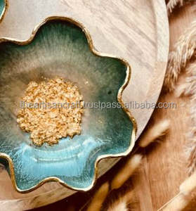 ชุดชามผลไม้ศิลปะทำจากเรซิ่นเป็นมิตรกับสิ่งแวดล้อมเทคนิคที่กำหนดเองสำหรับการแสดงเครื่องประดับหรือของขวัญ - Product Image 4