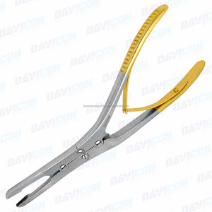 คีมจับเยื่อแก้วจมูกคุณภาพสูงแบบใช้ซ้ำได้ ทำจากเหล็กกล้าไร้สนิมสำหรับศัลยกรรมหู คอ จมูก ยี่ห้อ RUBIN รุ่น Septum Forceps Septum Morselizers Cartilage Crusher สำหรับเยื่อแก้วจมูก ได้รับมาตรฐาน CE - Product Image 5