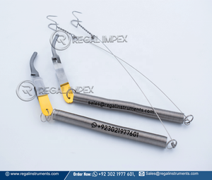 Instrumentos Quirúrgicos Yasargil Gelea de 41 cm con Gancho de Resorte, Logotipo Personalizado, Fuente de Alimentación Manual, Hecho de Acero Inoxidable - Product Image 5